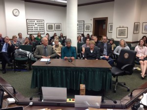 Testifying for the Cottage Foods Expansion bill were WCC members Rein van West, Monica Wiitanen and Evette Lee.